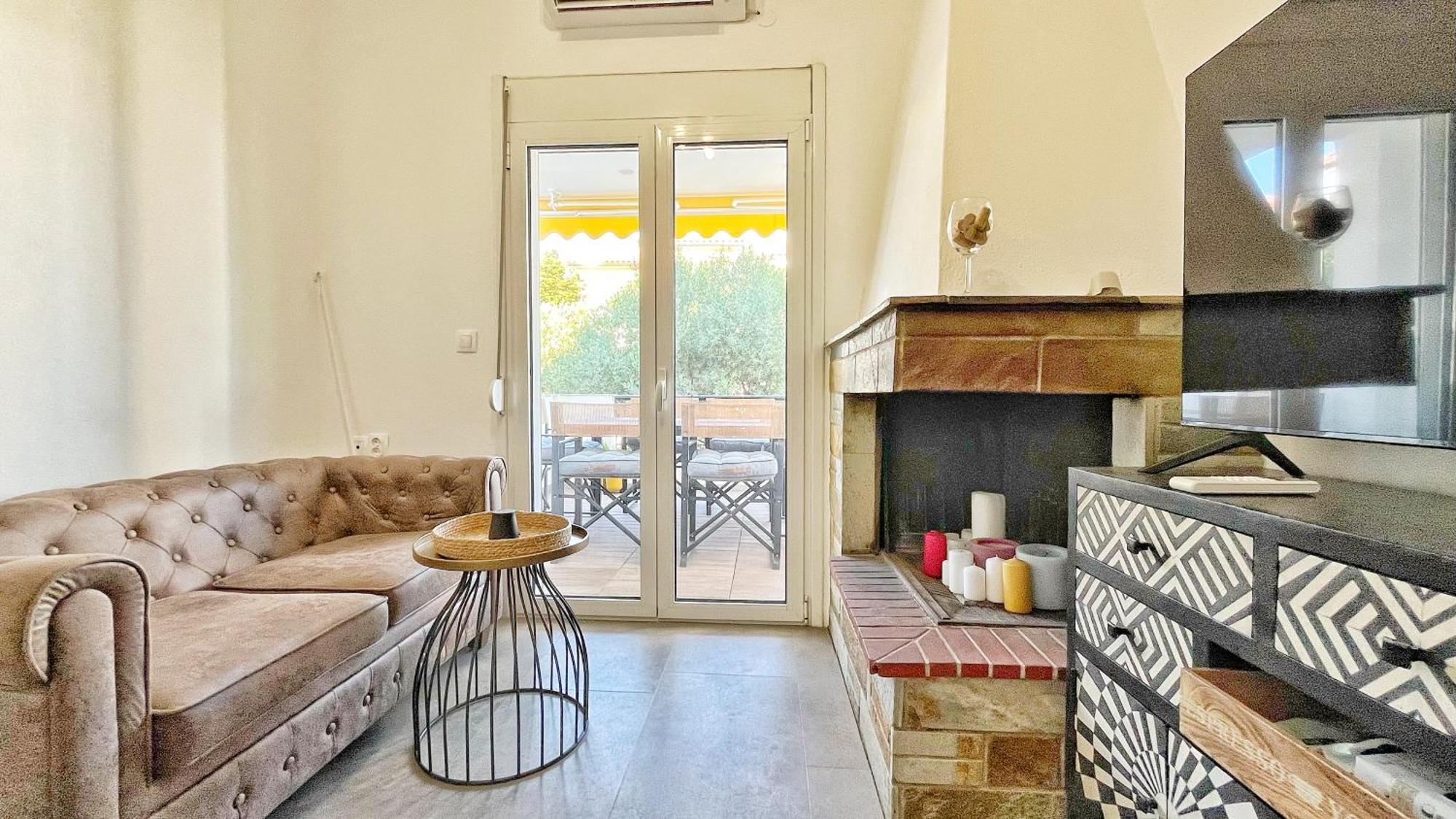 Granari Aiora Psakoudia Villa ภายนอก รูปภาพ